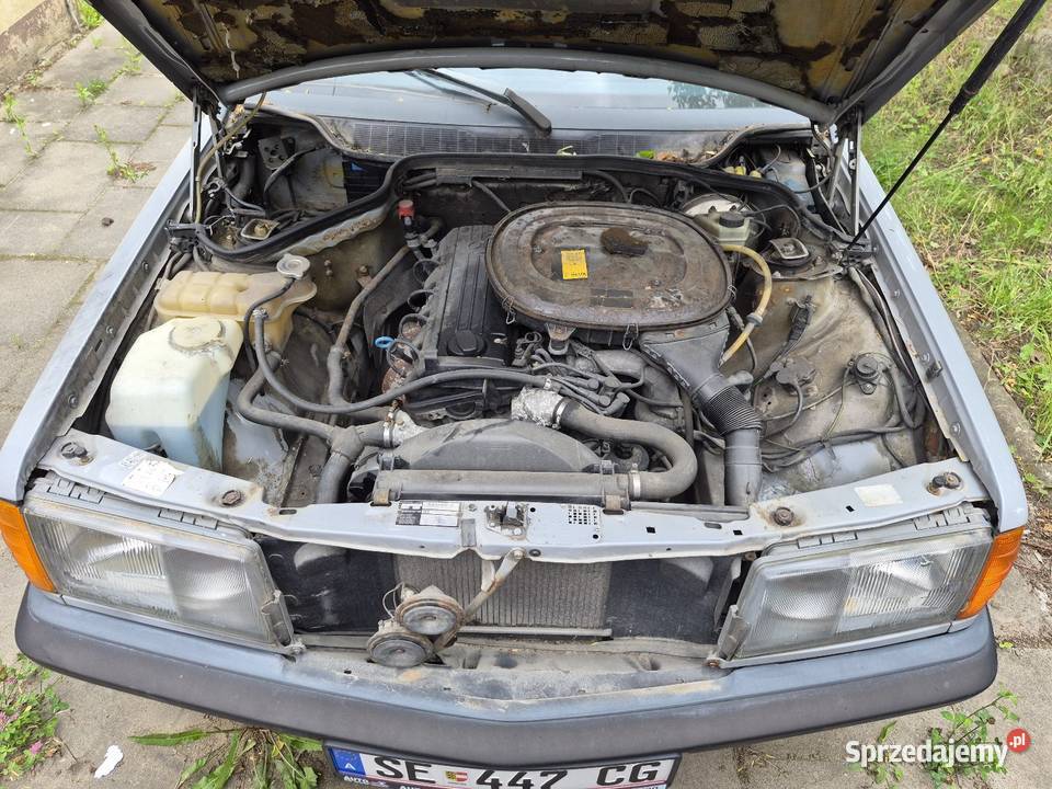 Mercedes 190E W201 pierwsza seria Automat opolskie Nysa