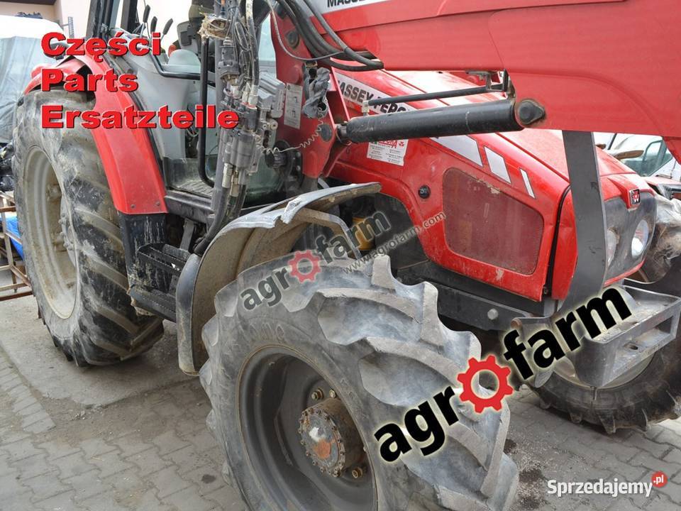 Massey Ferguson 6455 części skrzynia biegów oś dolnośląskie Byków