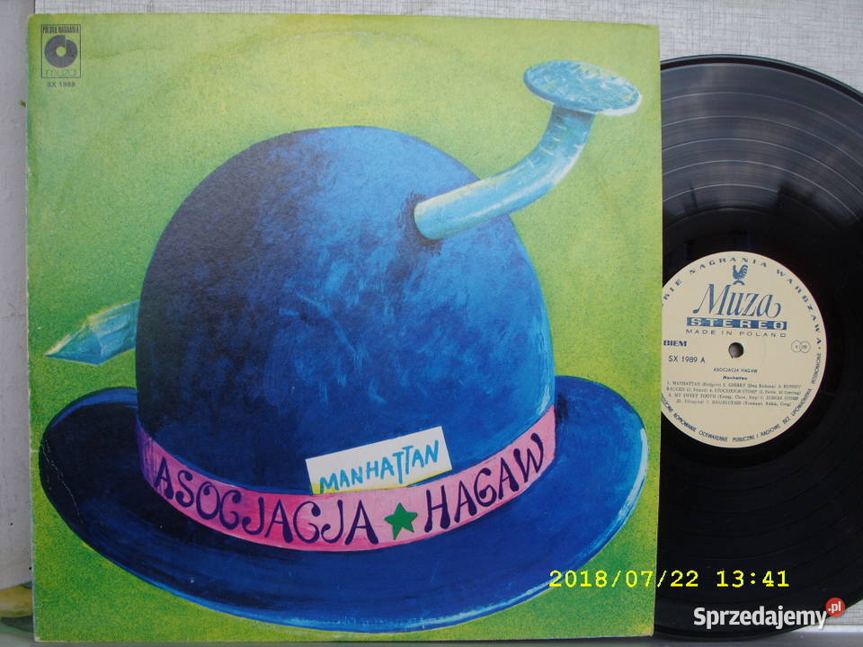 Jazz LP Winyl ASOCJACJA HAGAWMANHATAN MUZA SX 1 płyta Wołów sprzedam