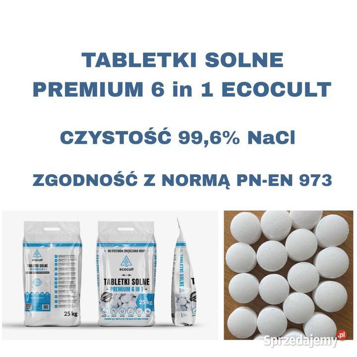 Sól tabletkowana 6w1 worki 25 2899 pomorskie Gdynia sprzedam