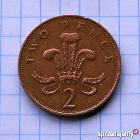 2 PENSY TWO PENCE 1985 WIELKA BRYTANIA Parczew sprzedam