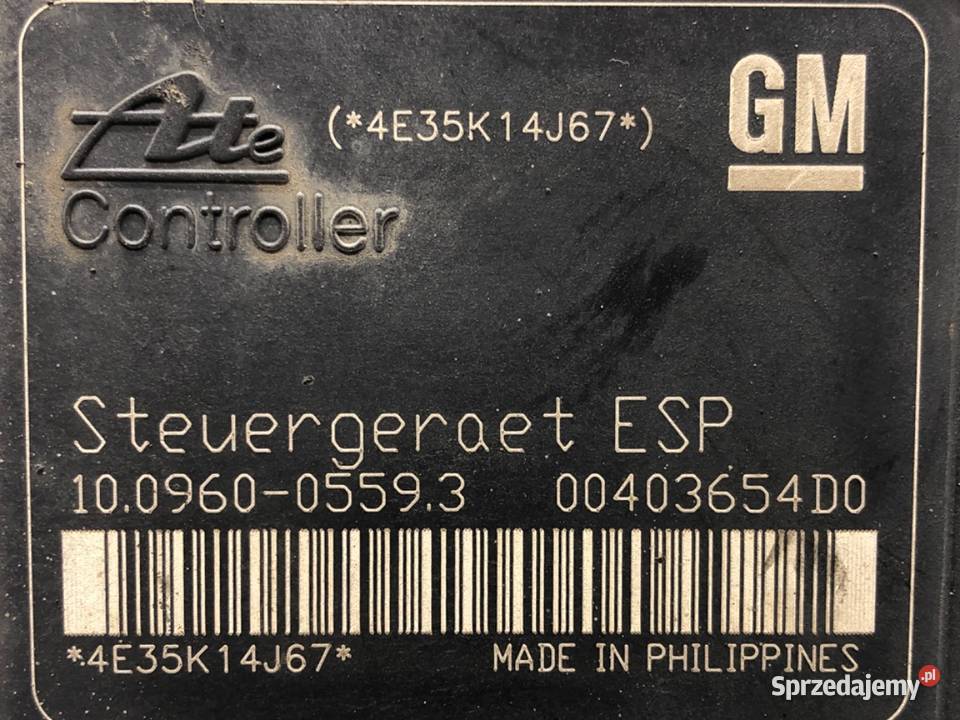 POMPA ABS OPEL ZAFIRA B 13234911 19 120 0515