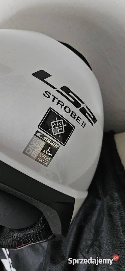 KASK LS2 FF908 L Strone II Solid White06 biały Kaski mazowieckie Konstancin-Jeziorna sprzedam