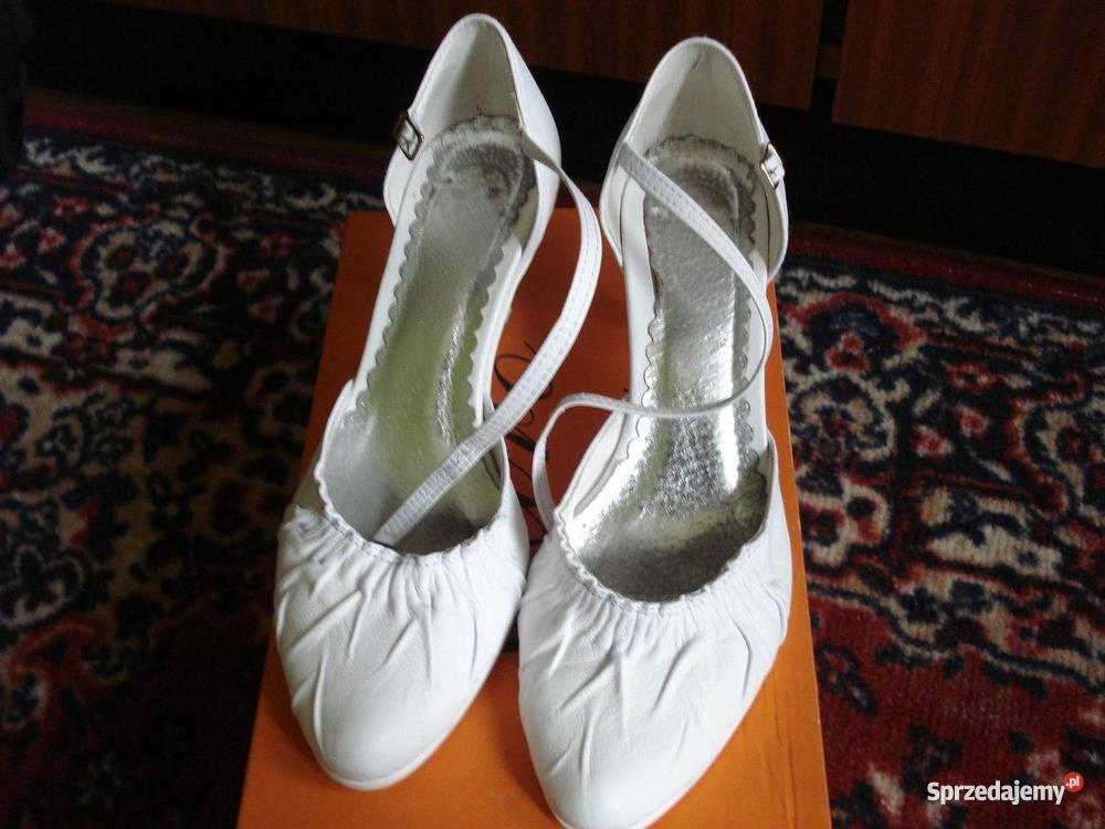 Buty ślubne skóra ekologiczna Kraków