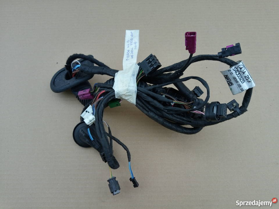 MERCEDES W213 WIĄZKA PRZEWODY INSTALACYJNE Bieleń