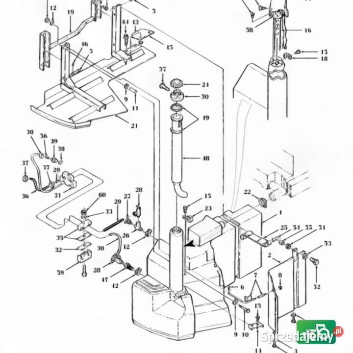 Zbiornik paliwa 86504570 Holland 8670 Wilkowo sprzedam