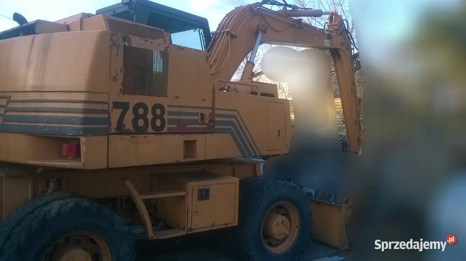 Koparka kołowa case 788P pałersensor