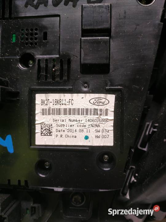 FORD CUSTOM TRANSIT CONNECT BK2 V362 CD stereo dostawcze Warszawa