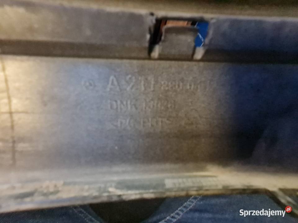 Listwa zderzaka prawy tył Mercedes w211 sedan Bydgoszcz