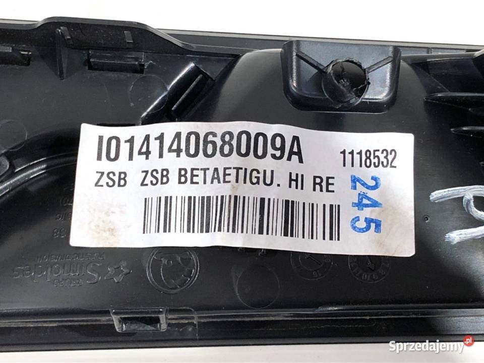 KLAMKA WEWNĘTRZNA PRAWY TYŁ SKODA KAROQ