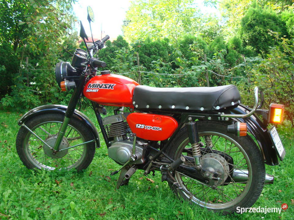 Romet Mińsk 125 typ 400A Zarejestrowany do jazdy nieuszkodzony podkarpackie Przemyśl sprzedam