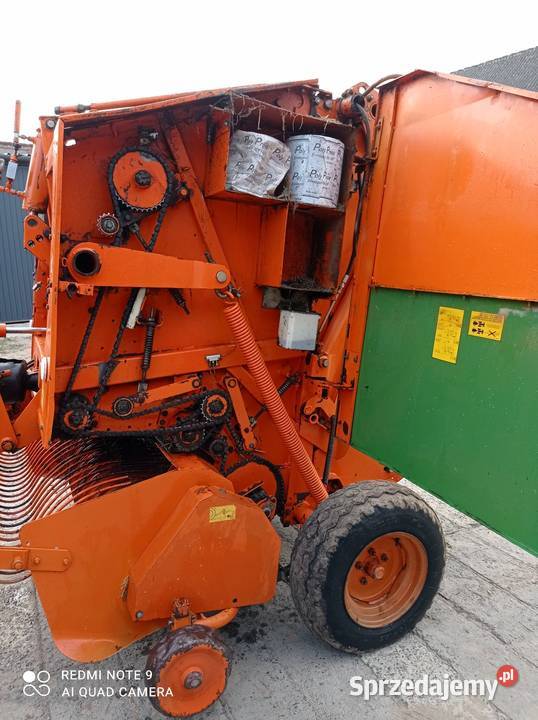 Prasa belująca rolującą balotnica Szeroki podbieracz Stara Obra