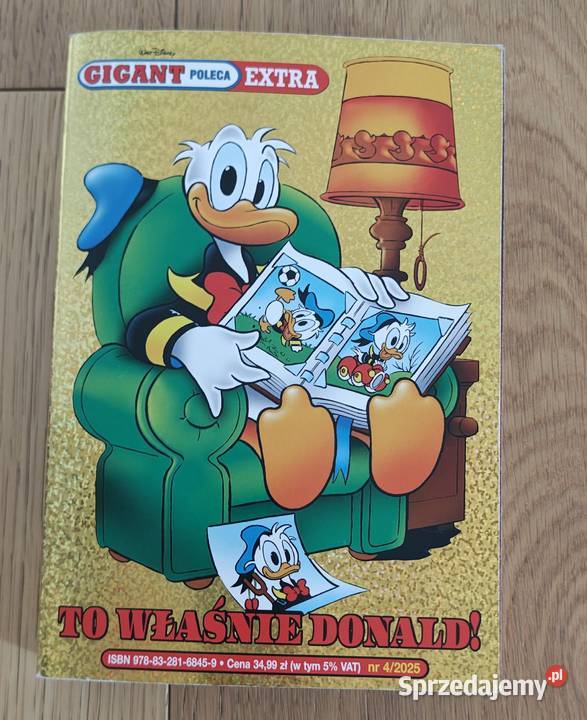 Komiksy Kaczora Donalda Gigant Poleca x 6 Toruń