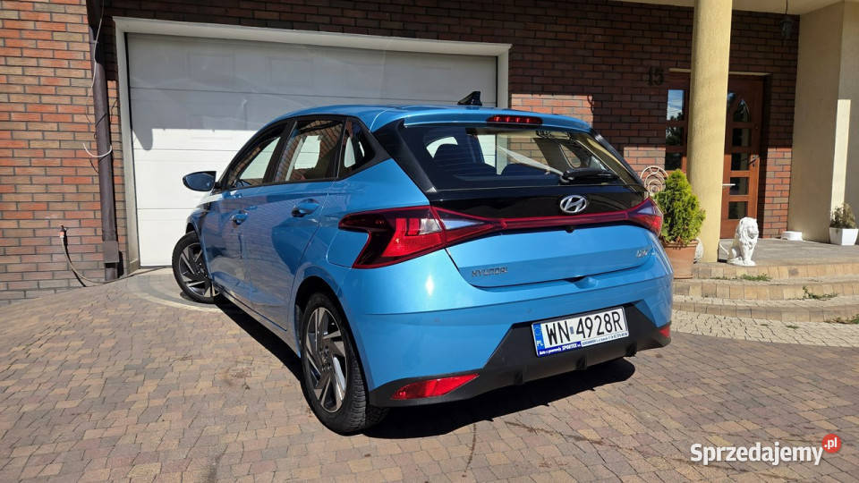 Hyundai i20 12 MPI 84 MODERN Salon Bezwypadkowy aluminiowe felgi Aleksandrów Łódzki