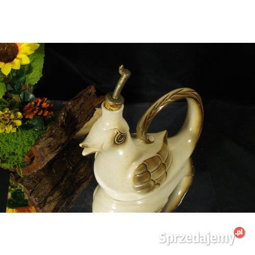 Karafka ceramiczna kogut Ceramika Włocławek