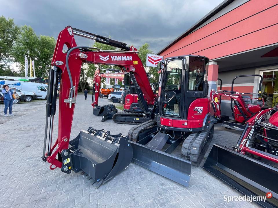 MINIKOPARKA YANMAR ViO576B 57 TONY RĘKILEASING Szybkozłącze Koparki Warszawa sprzedam