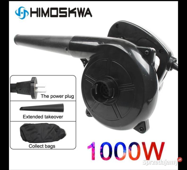 Dmuchawa odkurzacz 1000 wat 230v