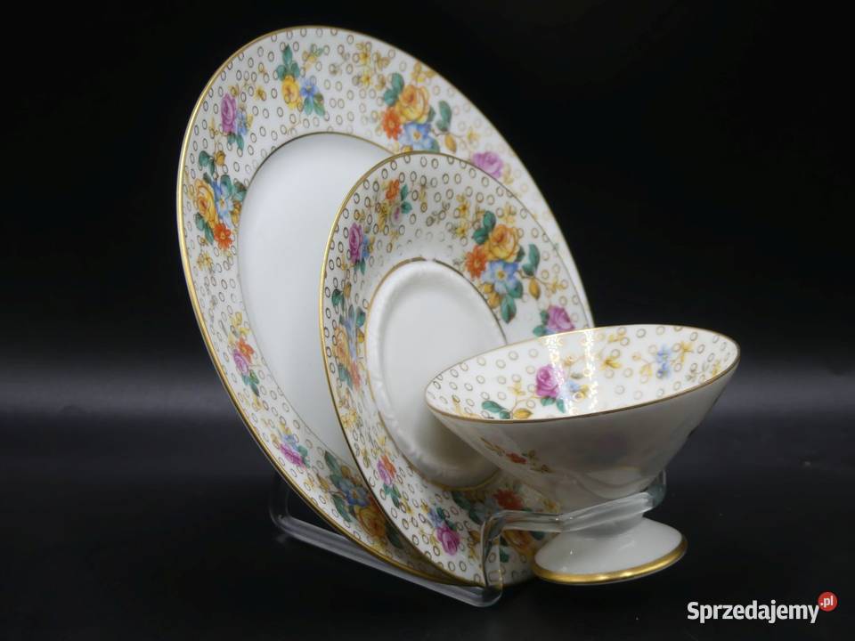 Komplet śniadaniowy Sorau Żary 1928 45 UNIKAT wielkopolskie