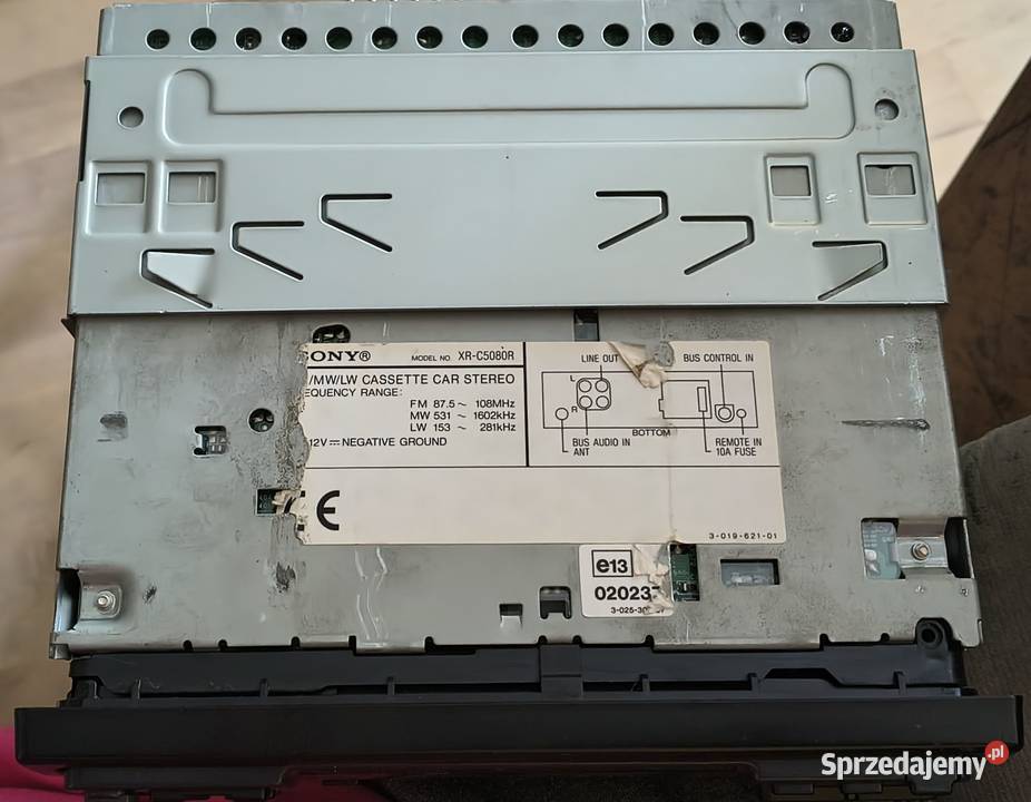 Radio magnetofon samochodowy Sony XRC5080R podkarpackie Tyczyn