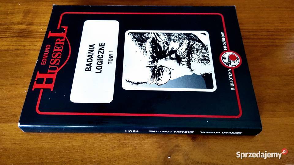 Prolegomena do czystej logiki Edmund Husserl