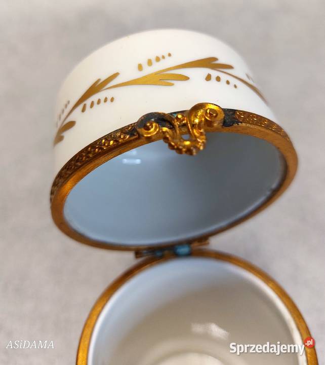 LIMOGES Napoleon Puzdro Słoiczek kosmetyczny Dobrzany