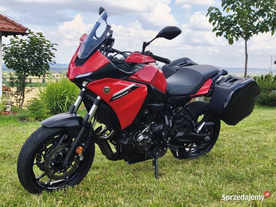 Yamaha Tracer 7 700 MT07 2021 kufry Lutomia Górna