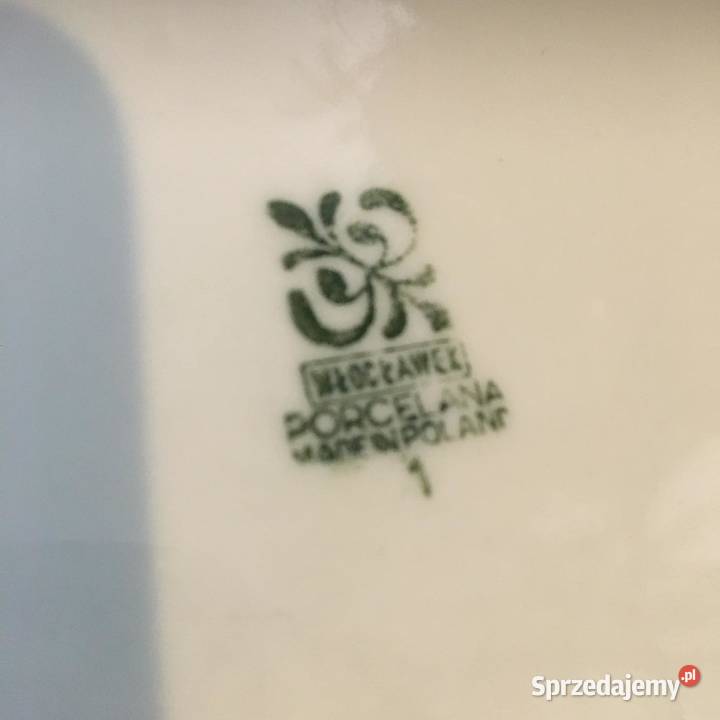 Waza na zupę talerze porcelana Włocławek Porcelana i szkło