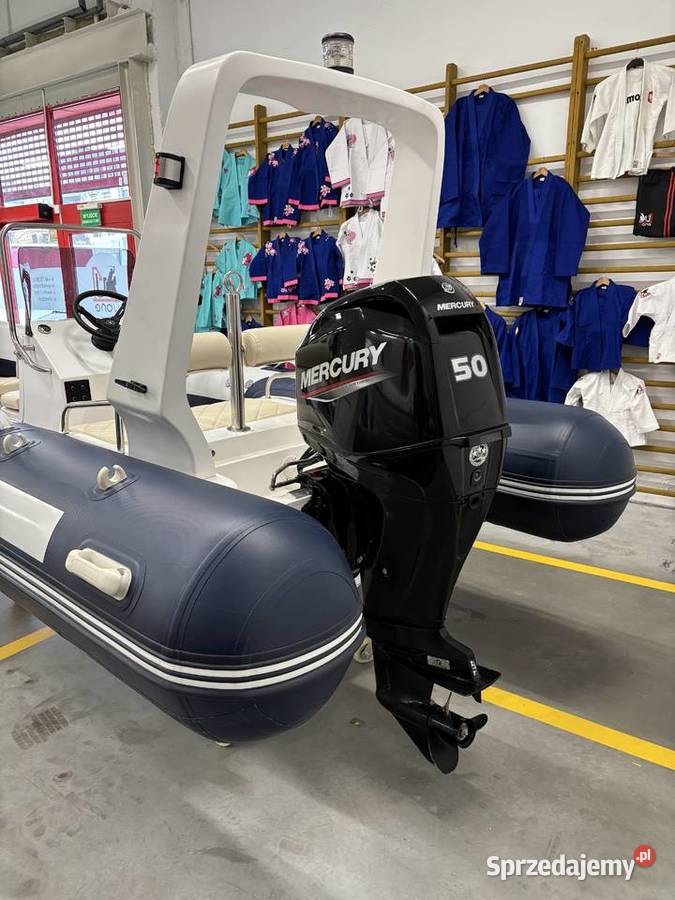 Łódź hybrydowa RIB Uone U480 z silnikiem Mercury Poznań