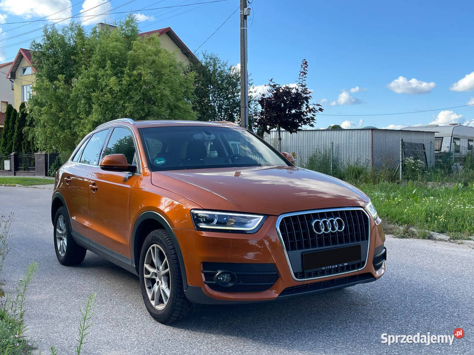 Audi Q3 20 TDI 177 Quattro Stronic Półskóry Navi 110000km Wysokie Mazowieckie