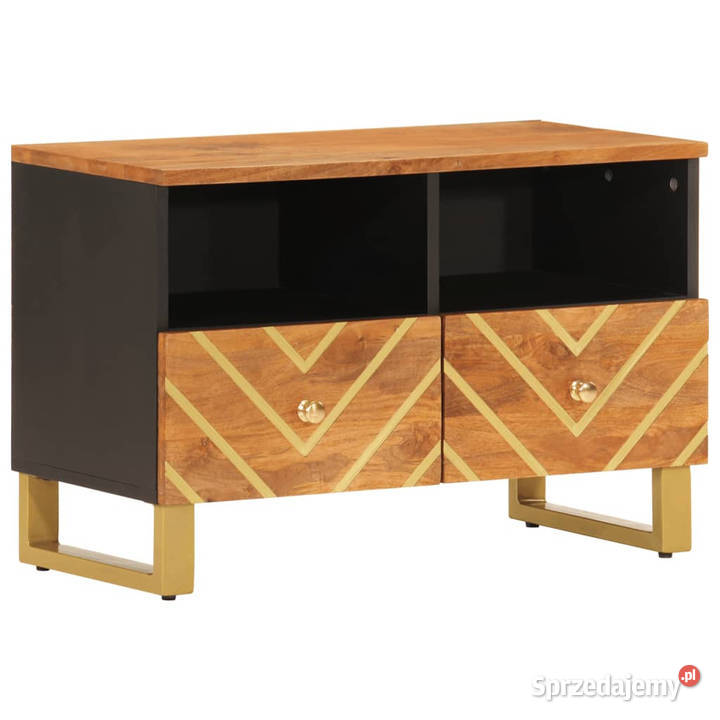 Szafka pod TV brązowoczarna 70x335x46 lite mazowieckie sprzedam