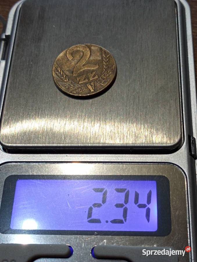 Sprzedam destrukt 2 zl 1984 r Numizmatyka Chełm