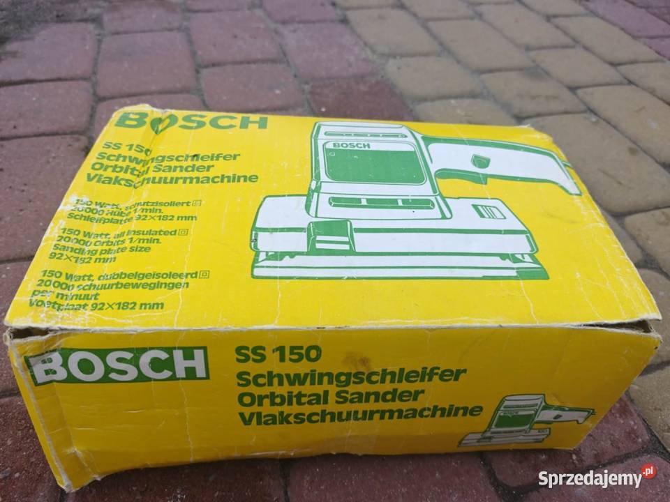 szlifierka oscylacyjna Bosch PSS 230 sprzedam