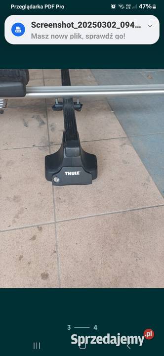 Bagażnik Thule Ford Fiesta BELKI PLUS UCHYTY Malec