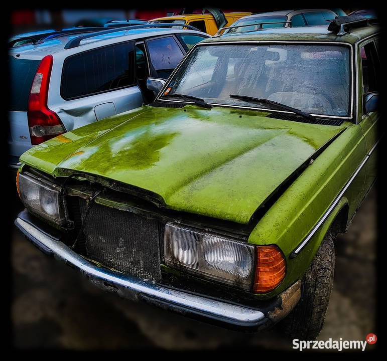 Mercedes W123 300 DT Chłodnica Żywiec