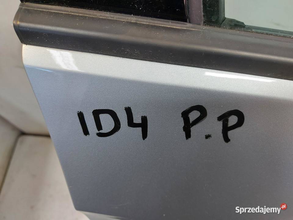 VW ID4 11A 2024r SUV 5D DRZWI PRAWY PRZÓD SZARY sprzedam