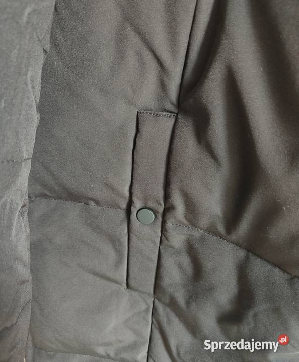 Kurtka puchowa Reserved XXL czarna oversize z