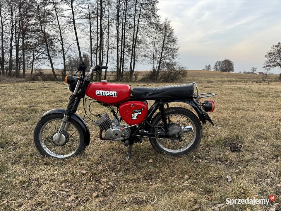 Simson s51 zarejestrowany Simson Więcbork
