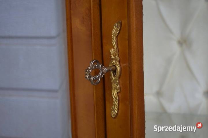 Duża Witryna Art Deco Gablota Szafa Meblościanka