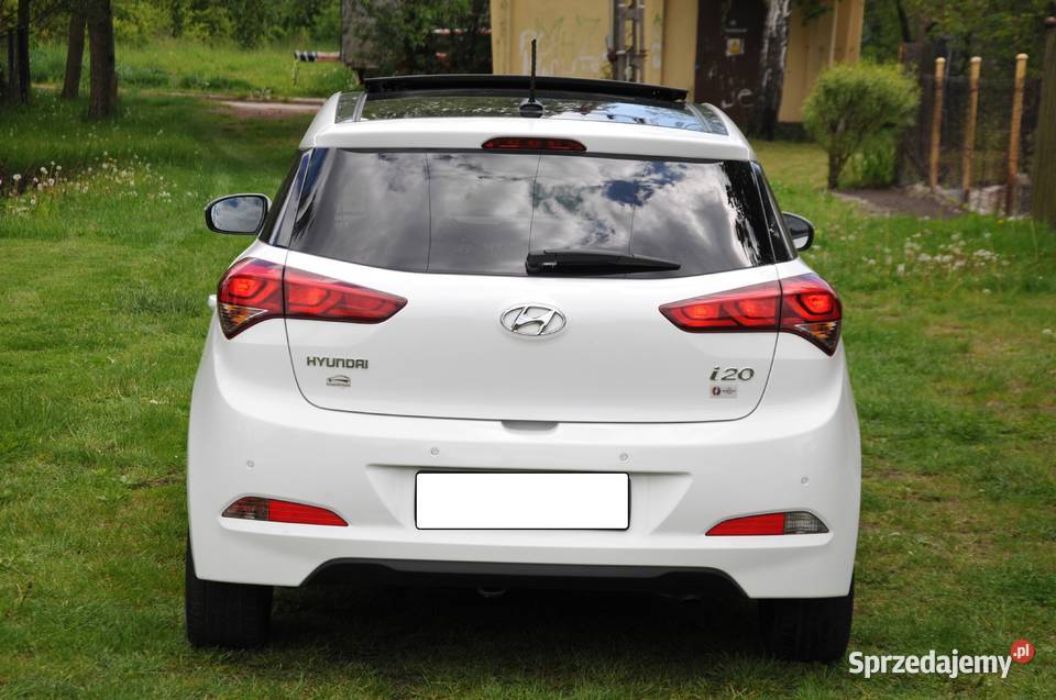 Hyundai i20 blue 10 TGDI Active Trend Rok produkcji 2016 Zawiercie