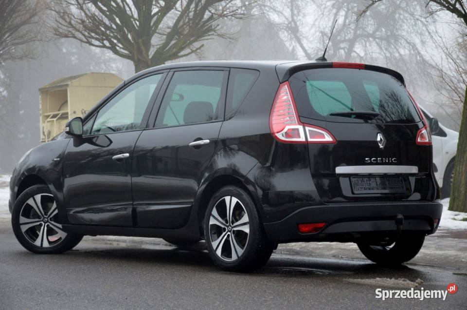 Renault Scenic Czarny 20i 16V 140 BOSE Panorama centralny zamek Kutno