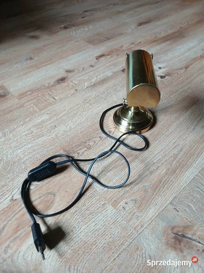 Lampa mosiężna Kraków