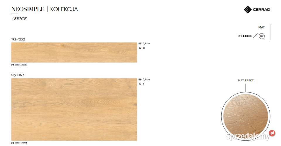 Płytki drenopodobne 120x60 łazienkowe kuchenne