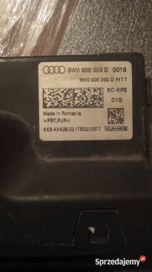 AUDI A4 B9 MODUŁ POMPY PALIWA 8W0906093D 2017R kujawsko-pomorskie Szembruk
