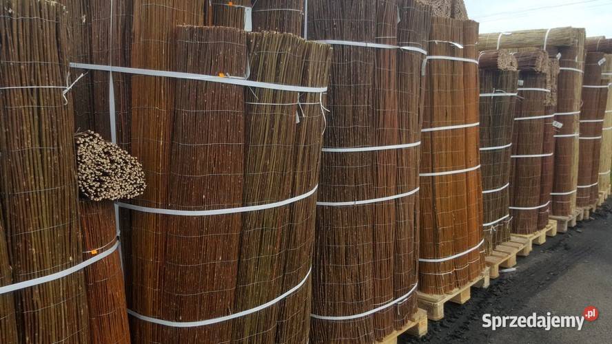 Maty wiklinowe różne rozmiary mata wiklinow Architektura ogrodowa wielkopolskie Poznań