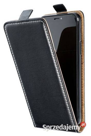 Etui Slim Flexi Fresh Pionowa Czarne do Xiaomi Redmi Elektronika Sosnowiec