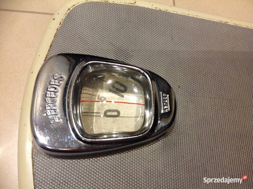 Stara Waga Łazienkowa Metalowa MERCEDES Nowa Sól