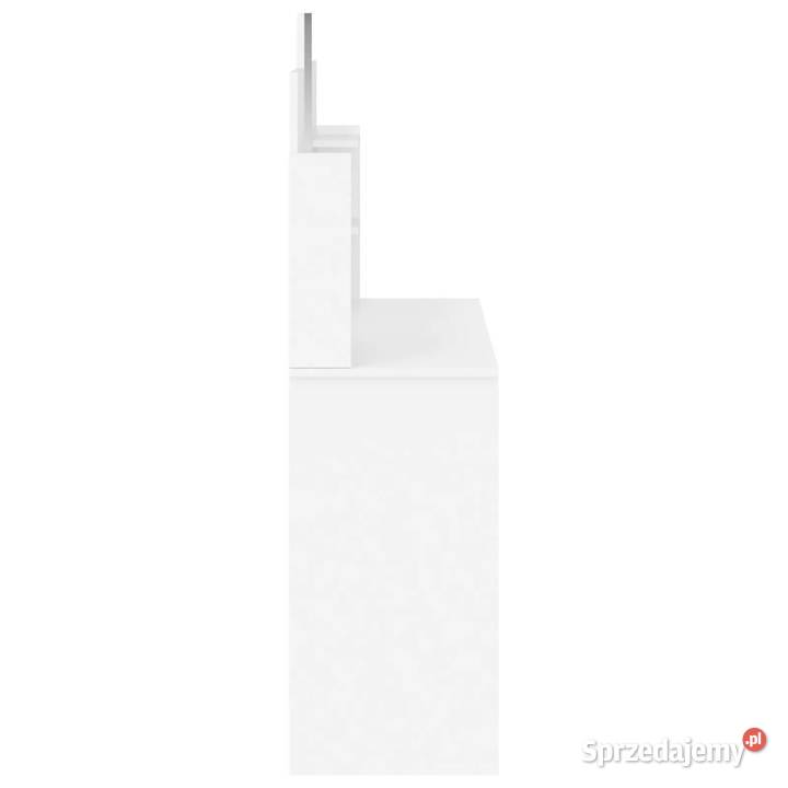 Toaletka z lustrem biała 96x39x142 WM837574 Warszawa sprzedam