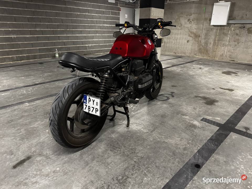 BMW K75 1995 Poznań Custom Cafe Racer Scrambler