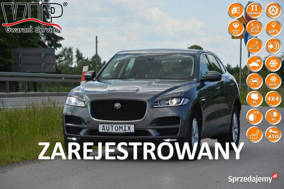 Jaguar FPACE 20D AWD Prestige panorama automat F-Pace Sędziszów Małopolski
