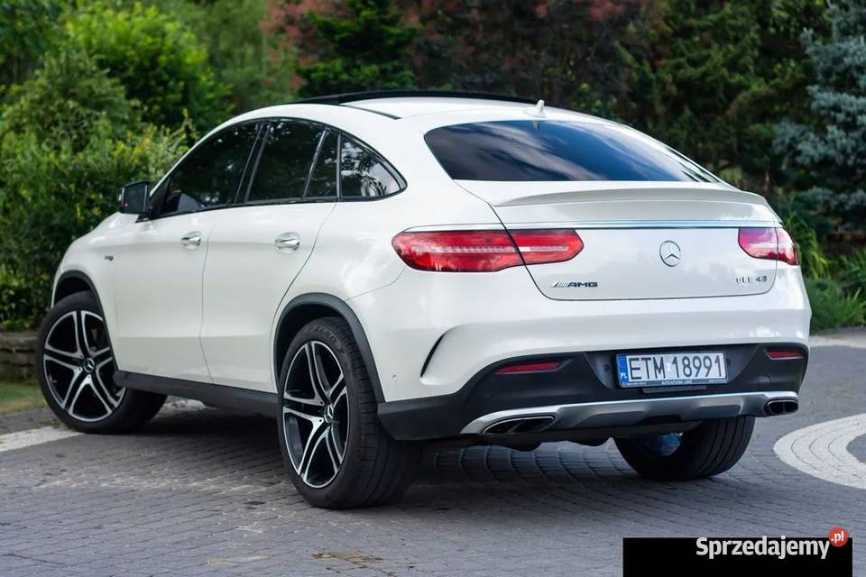 MercedesBenz GLE 43 Coupe W166 30 AMG 43 4Matic Rok produkcji 2017 łódzkie Będków